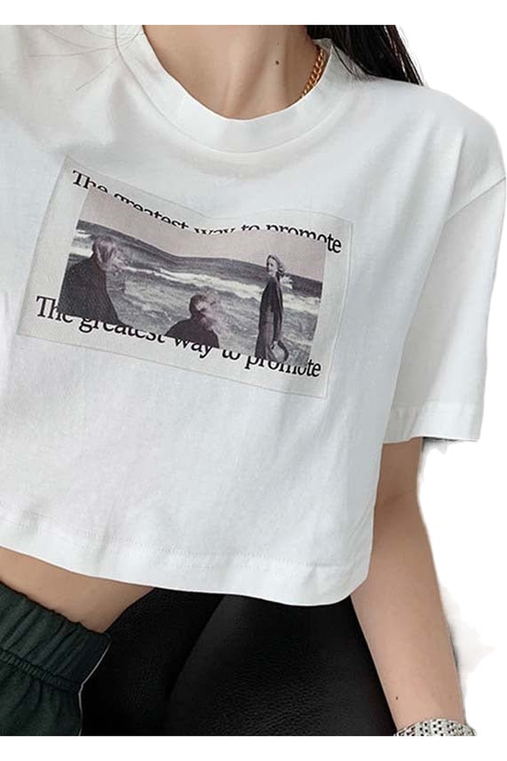 Y2k Acubi Style Cotton Crop Top