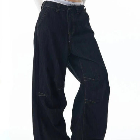 Grunge Y2K Cargo Jeans - flare jeans