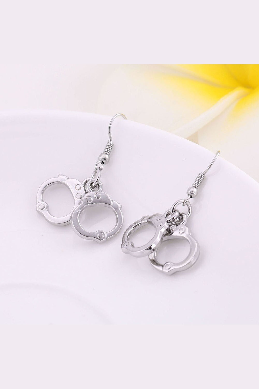 Y2k Handcuffs Ethnic Party Earrings