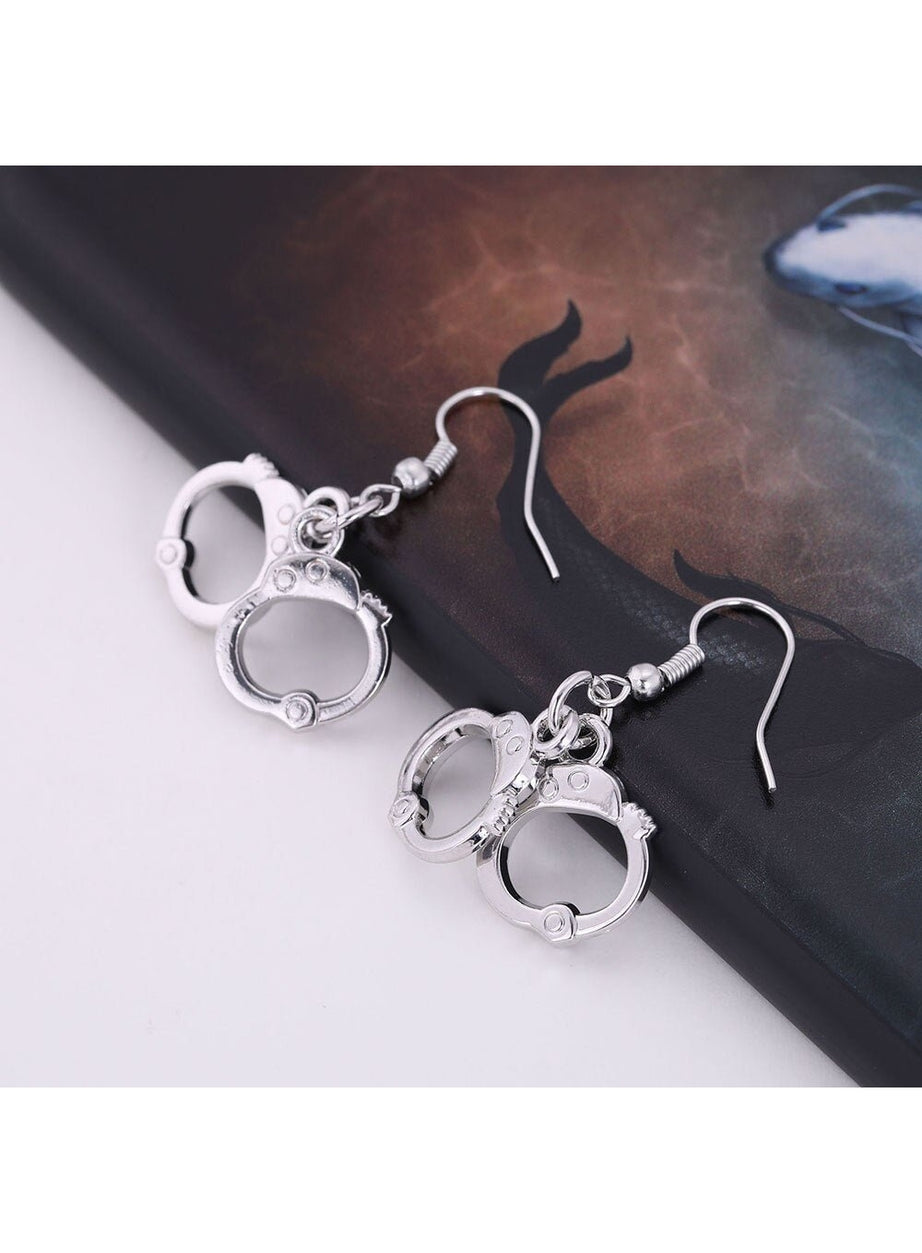 Y2k Handcuffs Ethnic Party Earrings