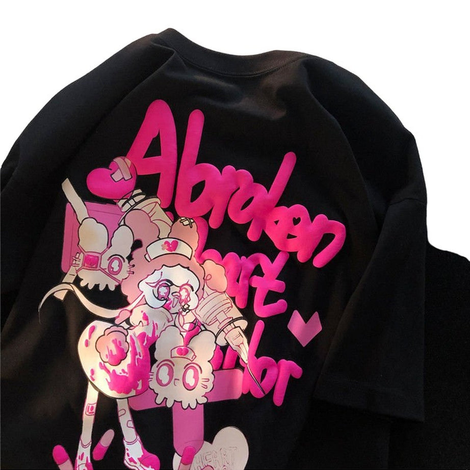 Y2k Harajuku Anime Graphic T-shirt