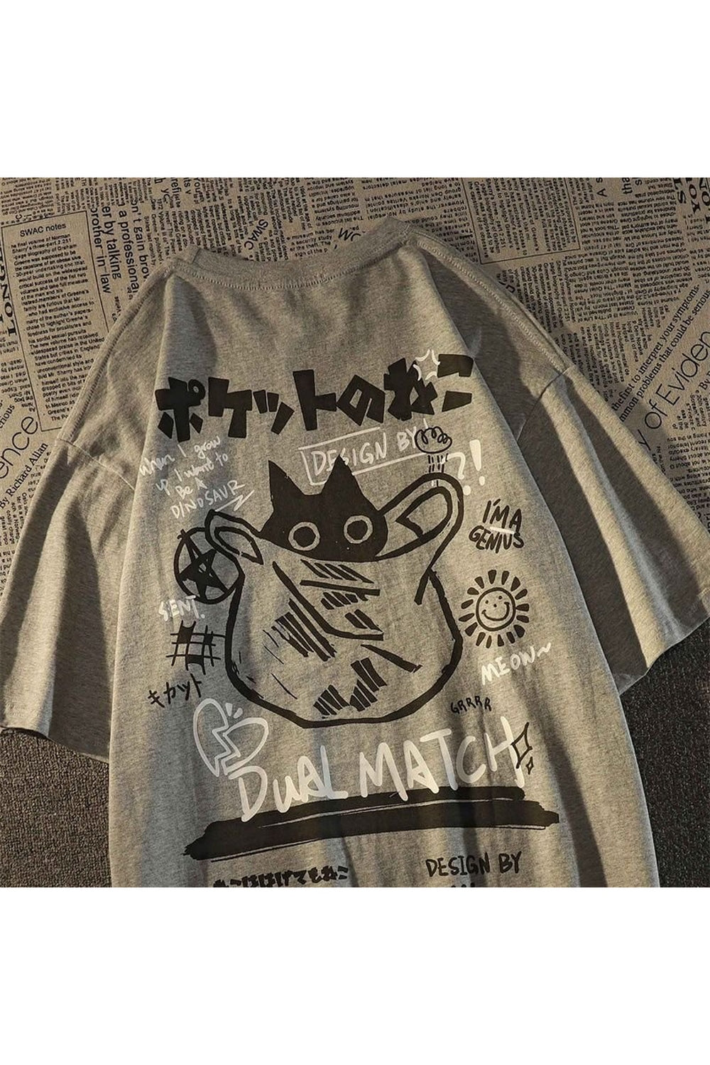 Y2k Harajuku Cartoon T-Shirt