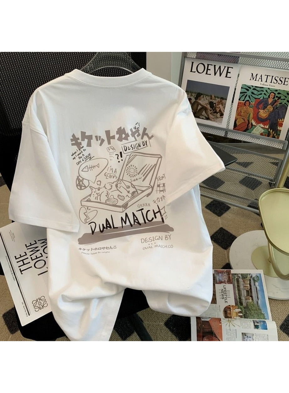 Y2k Harajuku Cartoon T-Shirt