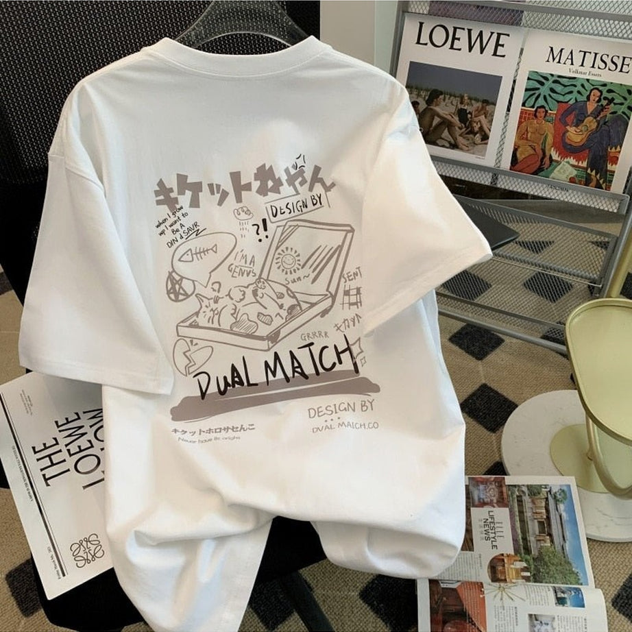Y2k Harajuku Cartoon T-Shirt