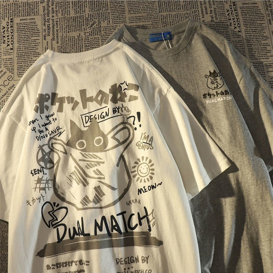 Y2k Harajuku Cartoon T-Shirt