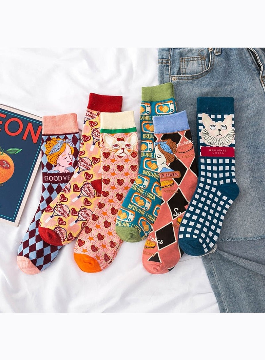 Y2k Harajuku Cute Kawaii Socks