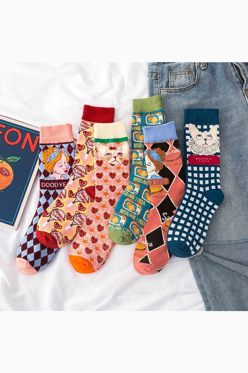 Y2k Harajuku Cute Kawaii Socks