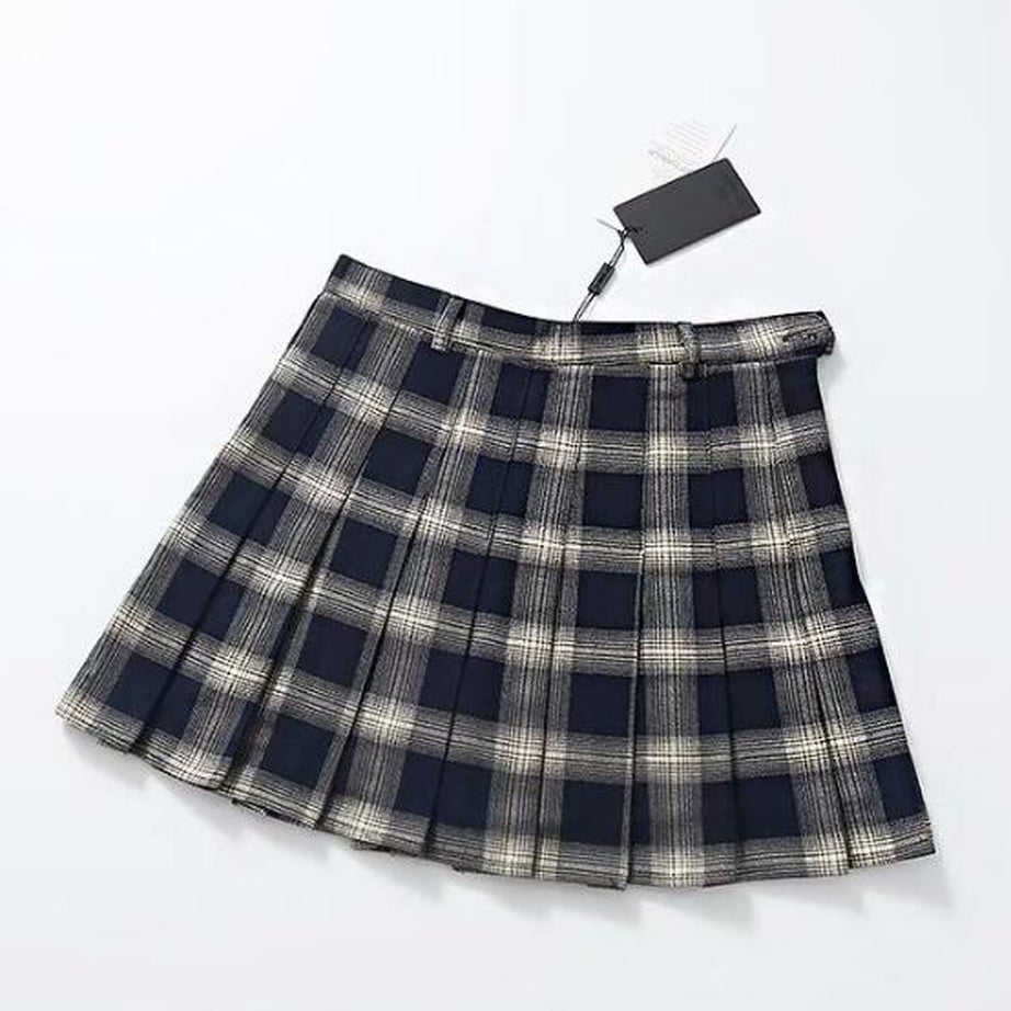 Y2k Harajuku Fashion Cute Plaid Skirt