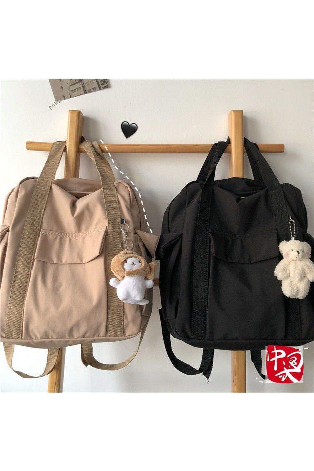 Y2k Harajuku Girl Backpack