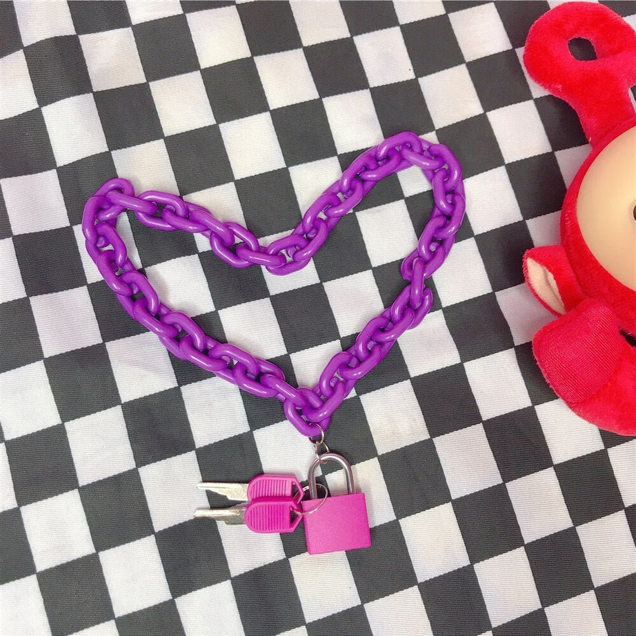 Y2k Harajuku Resin Necklace