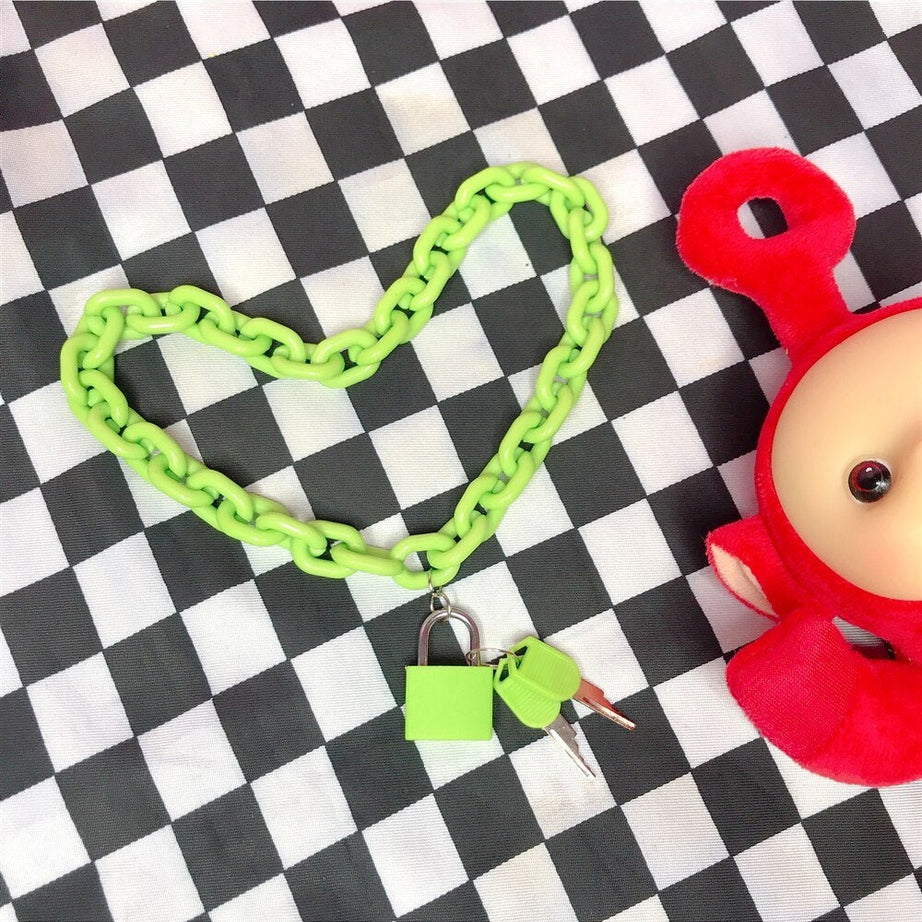 Y2k Harajuku Resin Necklace