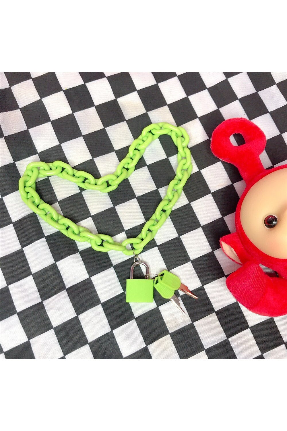 Y2k Harajuku Resin Necklace