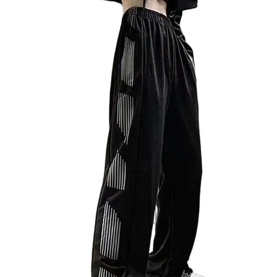 Y2k Harajuku Striped Jogger Sweatpants