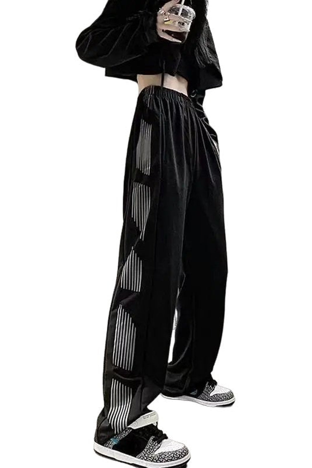 Y2k Harajuku Striped Jogger Sweatpants