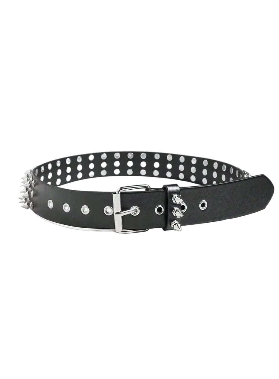 Y2k Hardcore Spiked Studded Belt