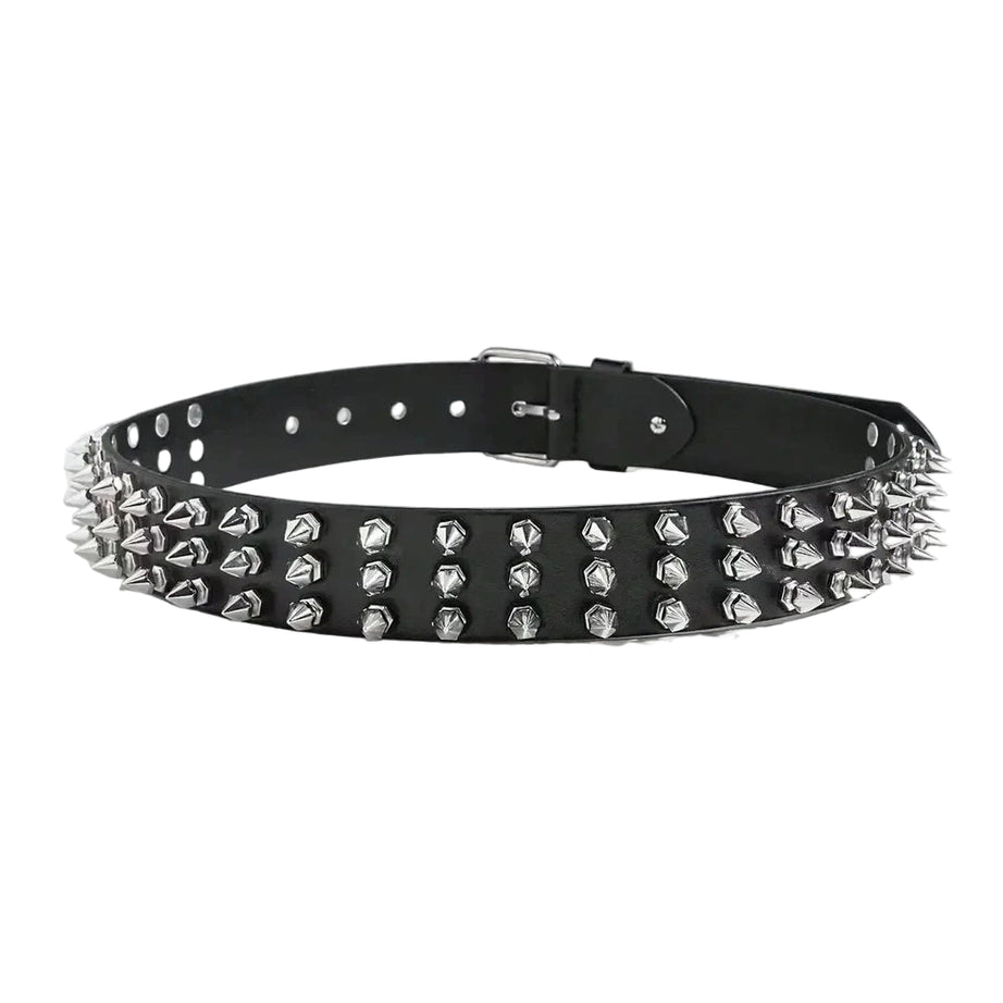 Y2k Hardcore Spiked Studded Belt