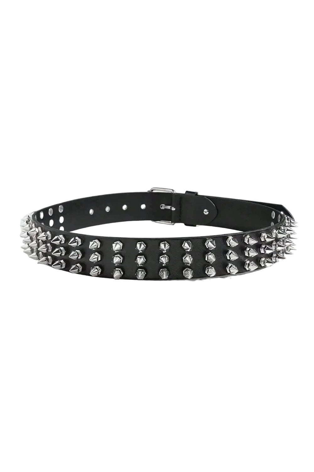 Y2k Hardcore Spiked Studded Belt