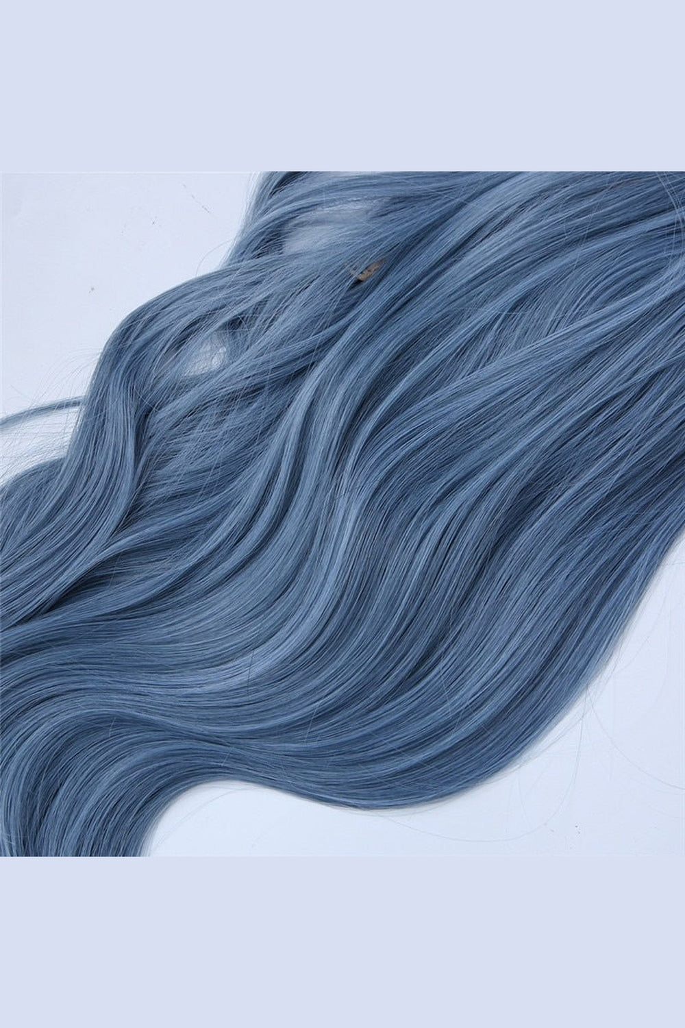 Y2k Haze Blue Long Wig