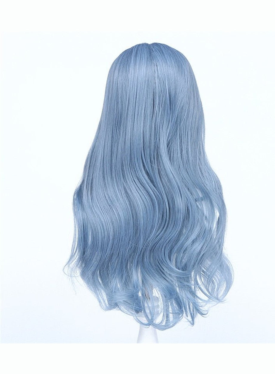 Y2k Haze Blue Long Wig