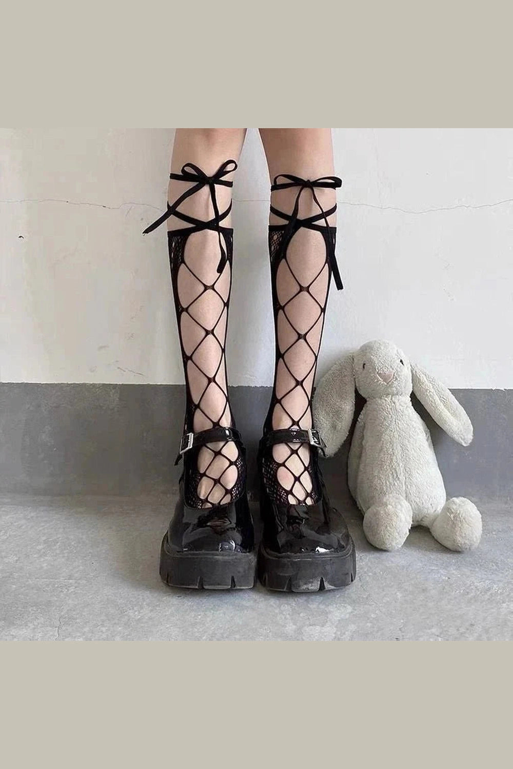 Y2k Heart Hollow Lace Socks