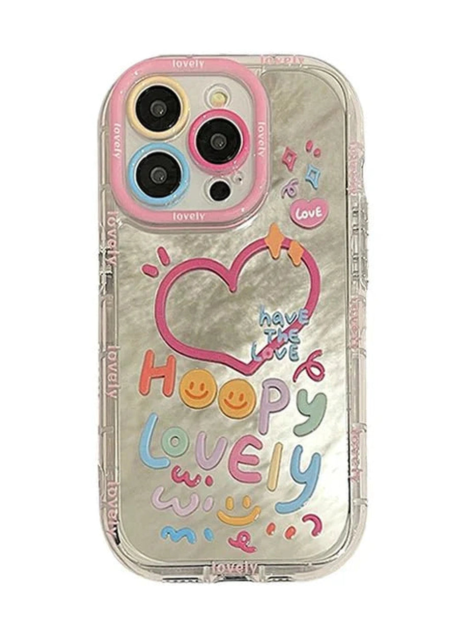 Y2k Heart Mirror Phone Case