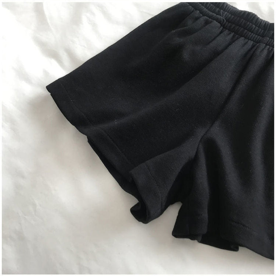 Y2k Heart-Shaped Print Shorts