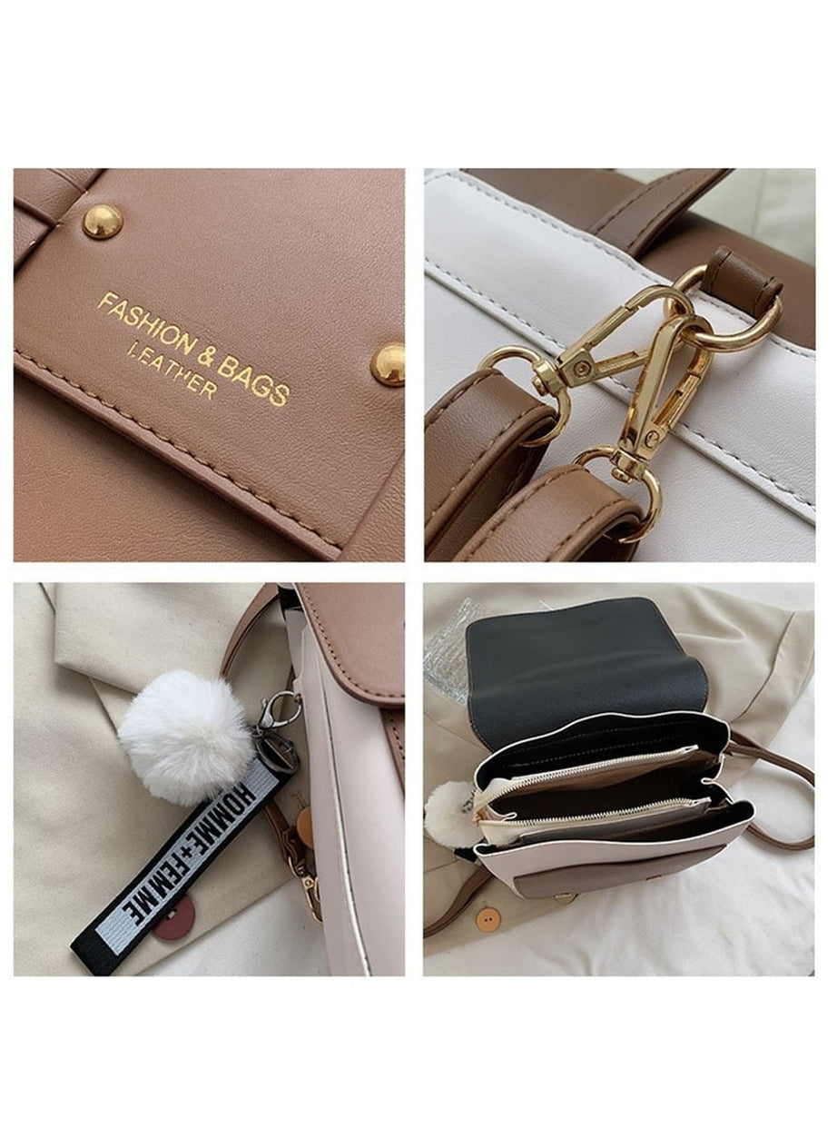 Y2k High Quality Leather Backpack