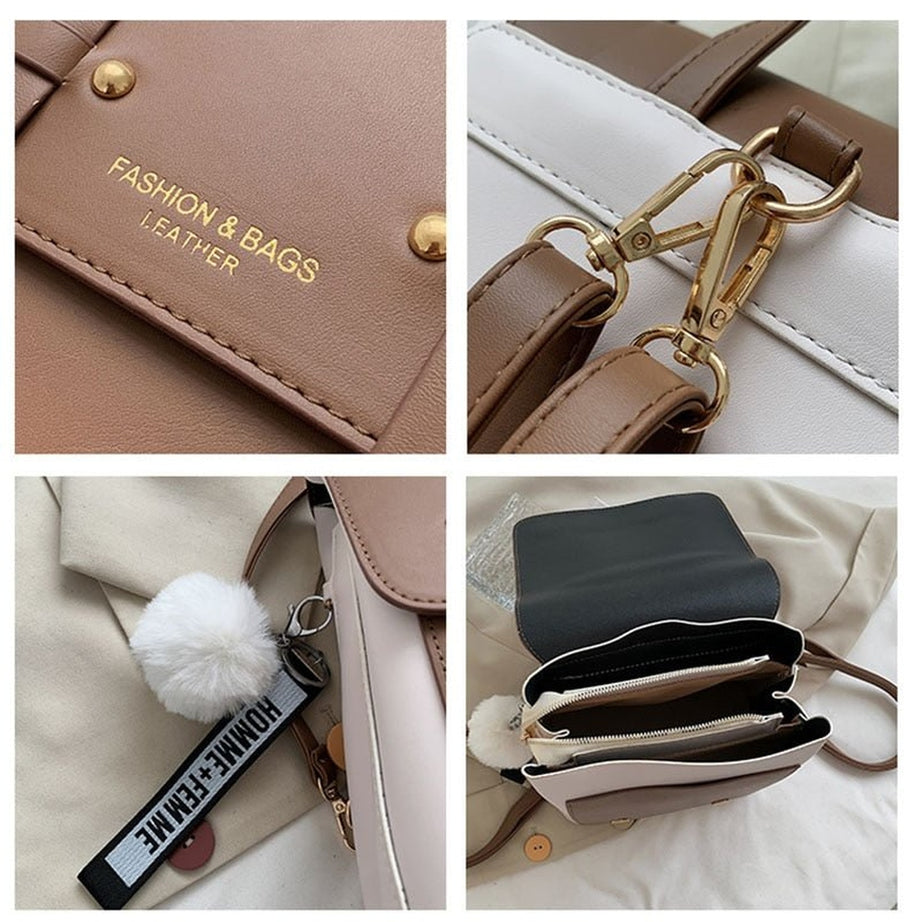 Y2k High Quality Leather Backpack