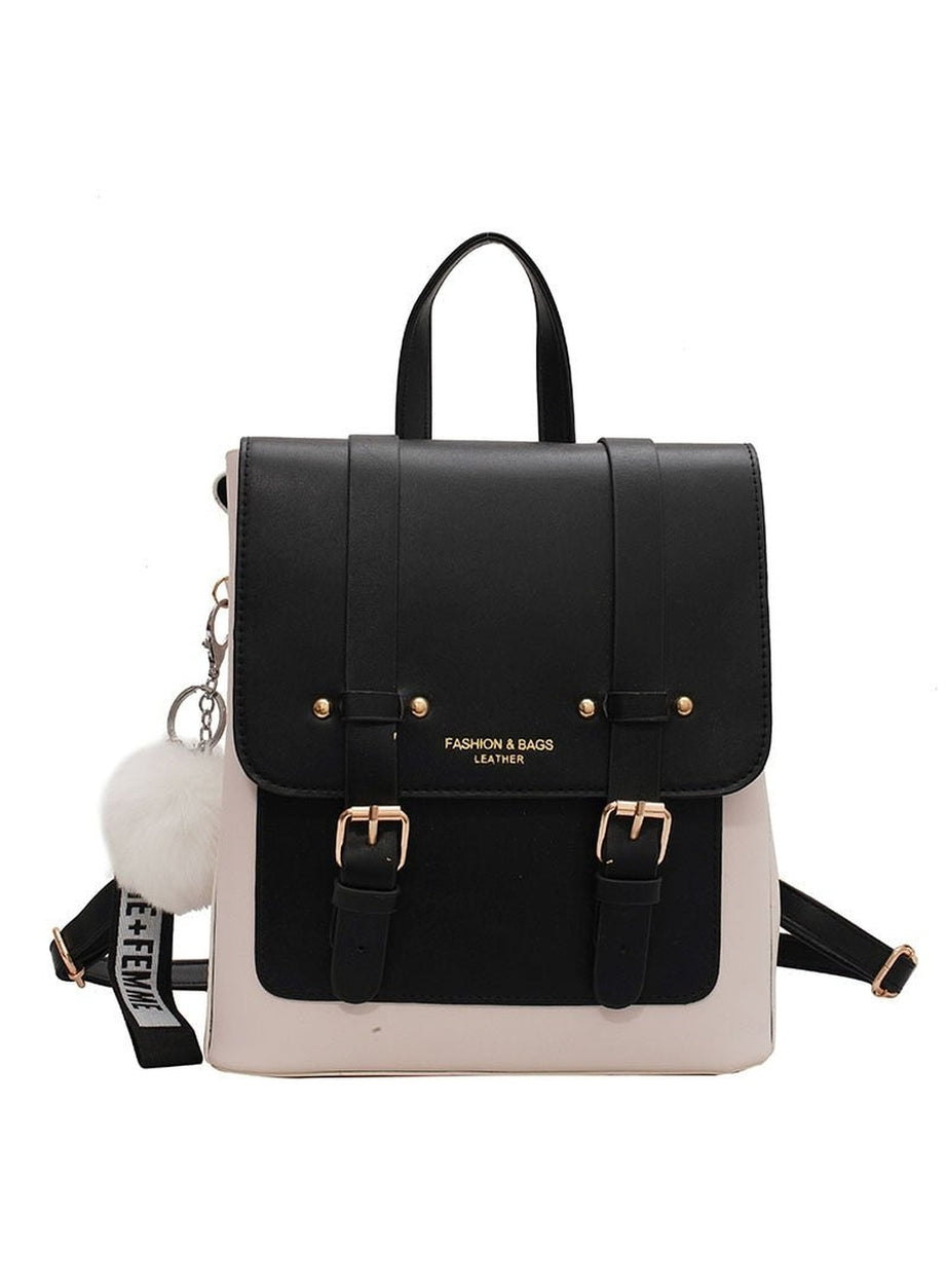 Y2k High Quality Leather Backpack