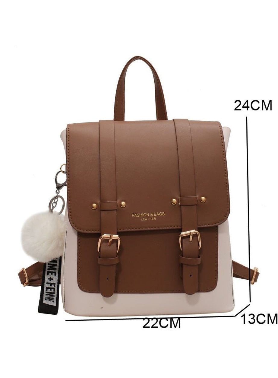 Y2k High Quality Leather Backpack