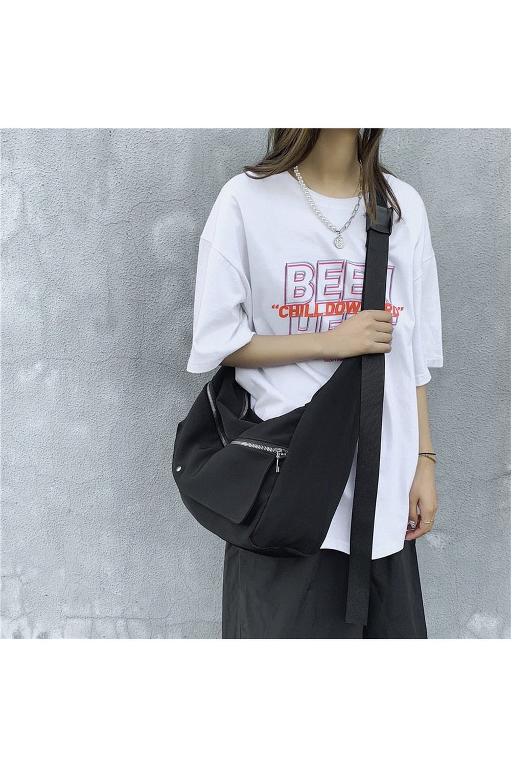 Y2k High Quality Nylon Shoulder Bag