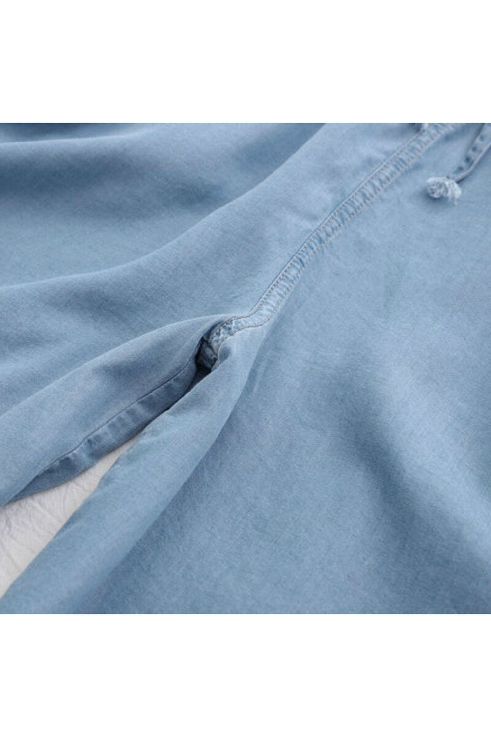 Y2k High Waist Blue Shorts