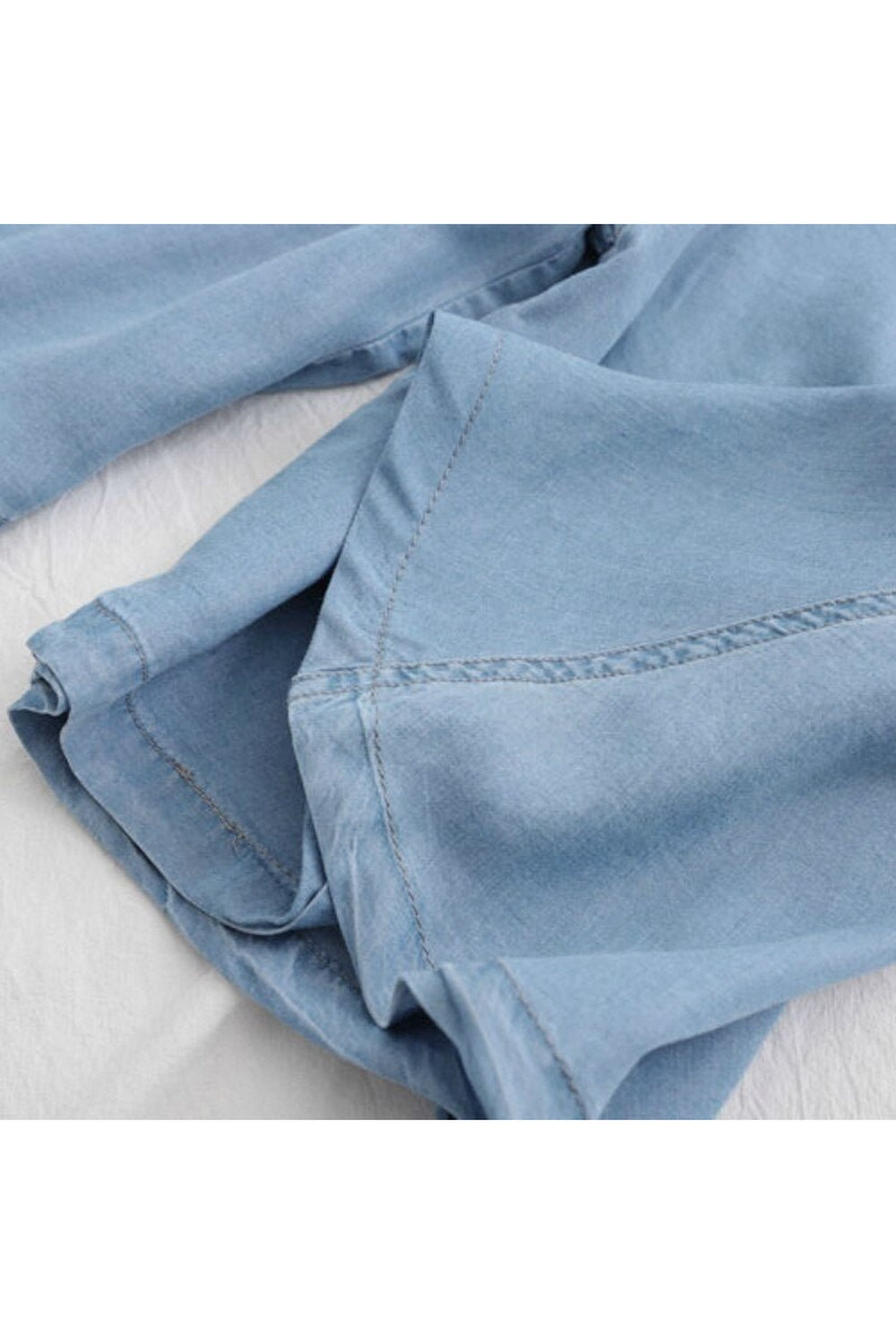 Y2k High Waist Blue Shorts