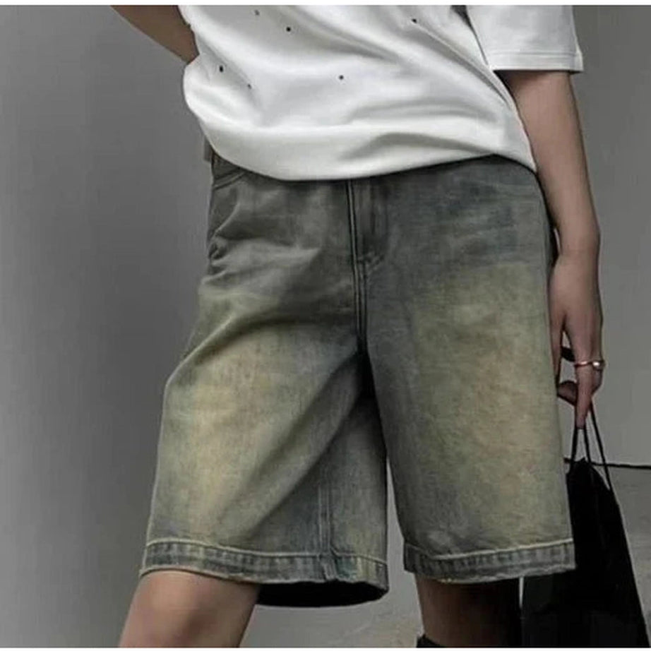 Y2k High Waist Denim Shorts