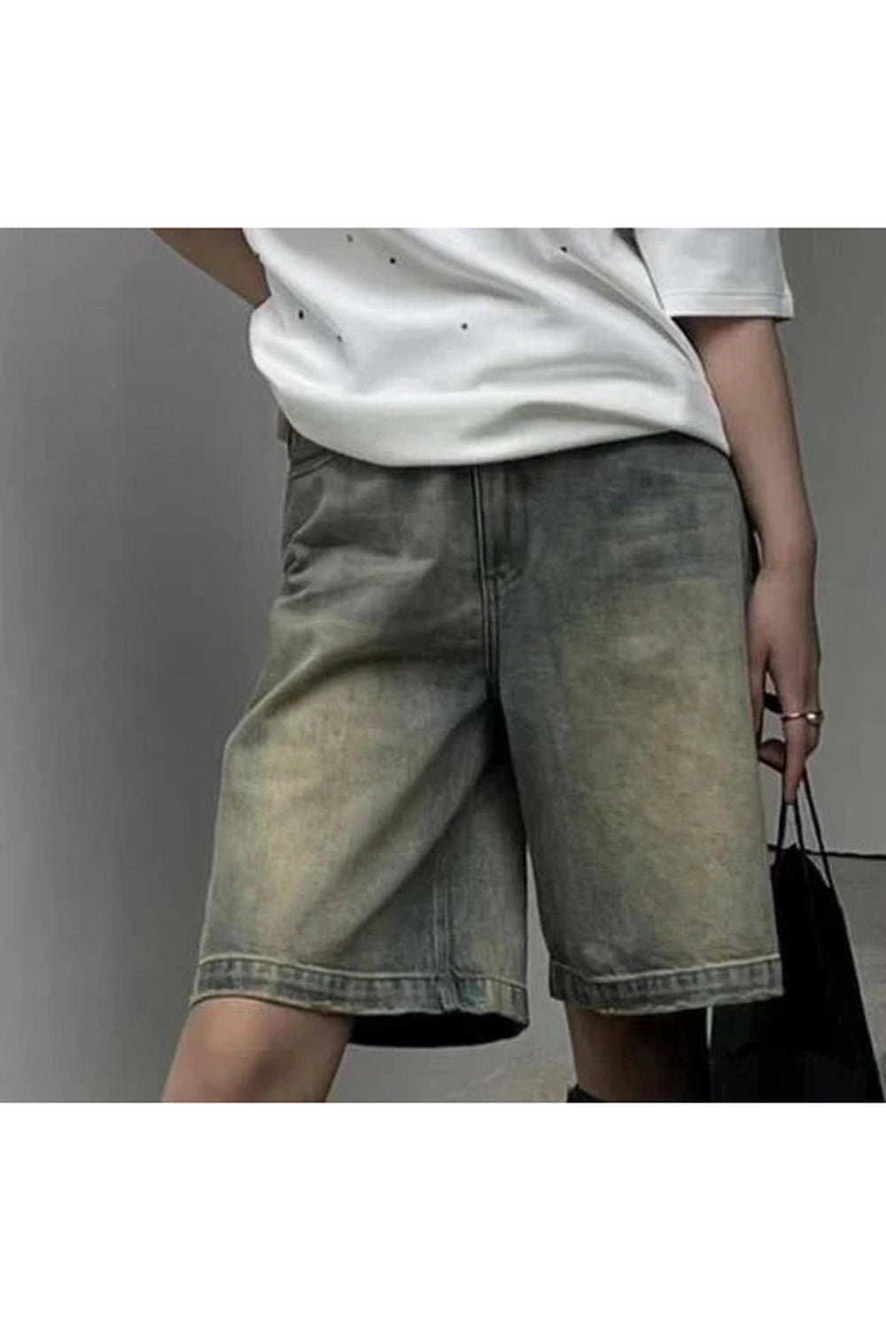 Y2k High Waist Denim Shorts