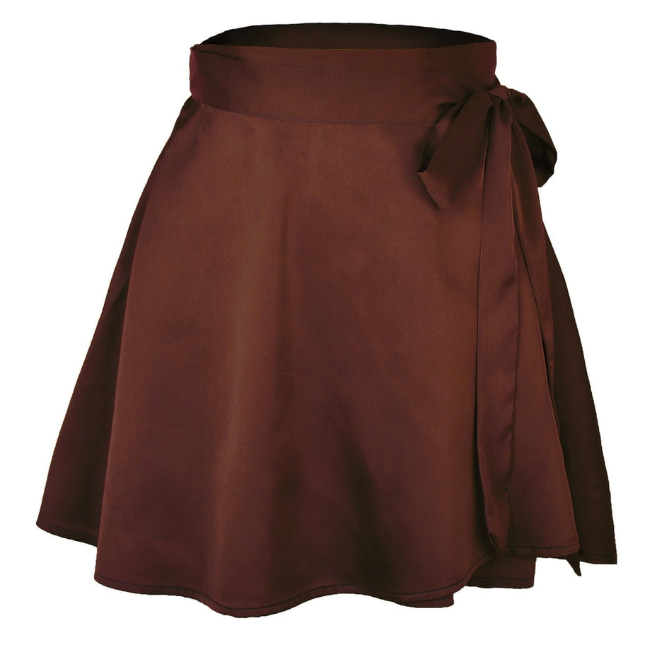 Y2k High Waist Lace-Up Mini Skirt