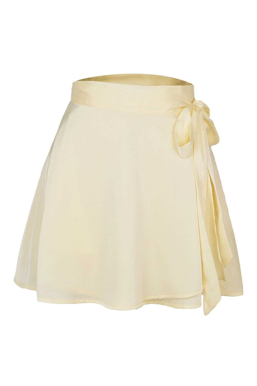 Y2k High Waist Lace-Up Mini Skirt