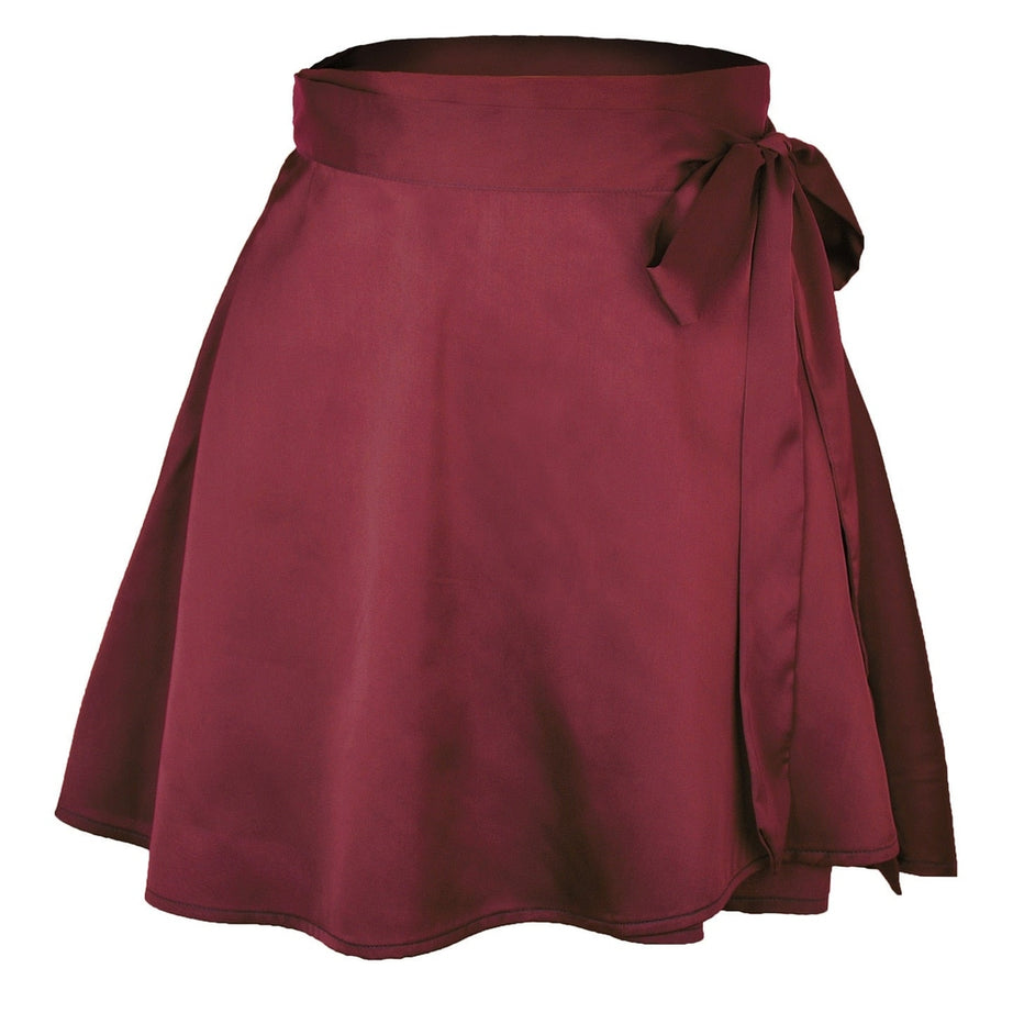 Y2k High Waist Lace-Up Mini Skirt