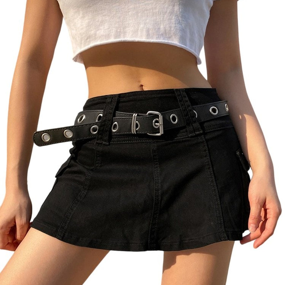 Y2k High Waist Mini Skirt