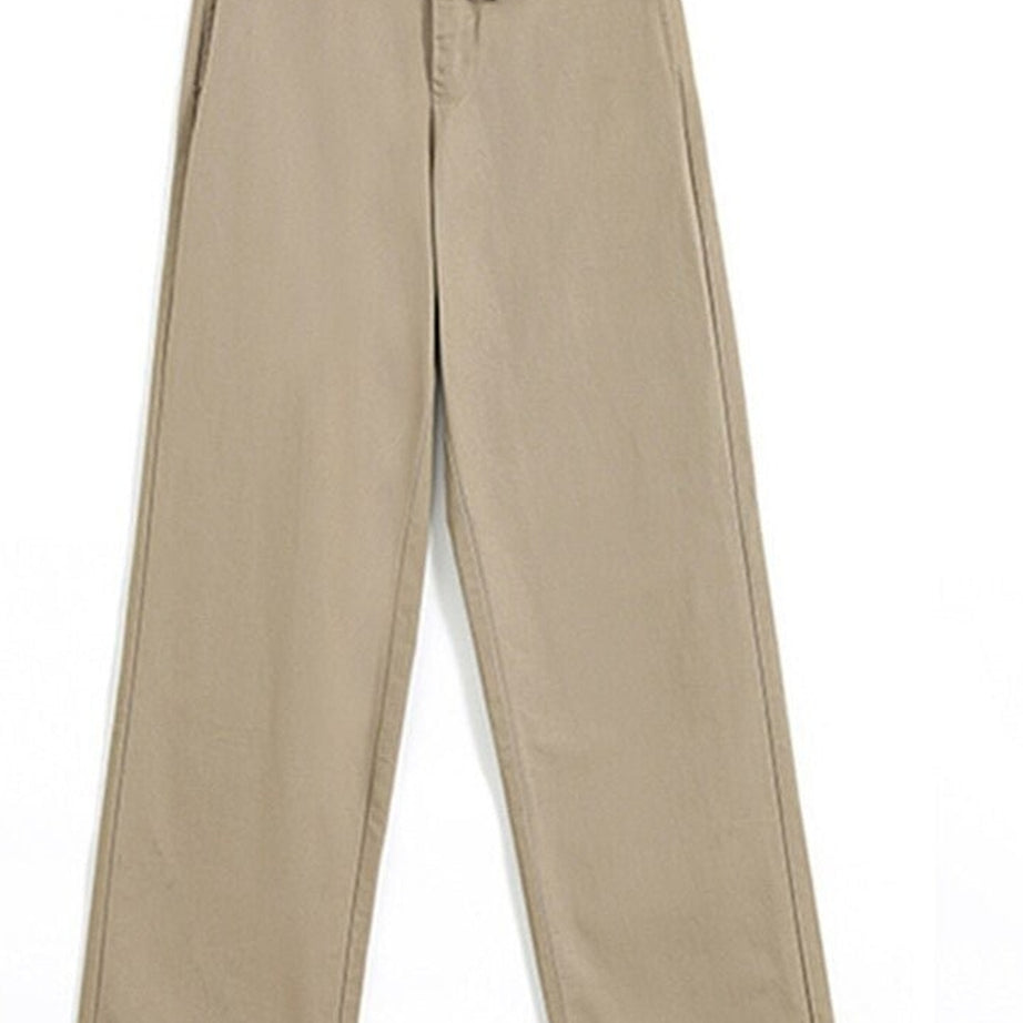 Y2k High Waist Pants Pockets Loose High Street