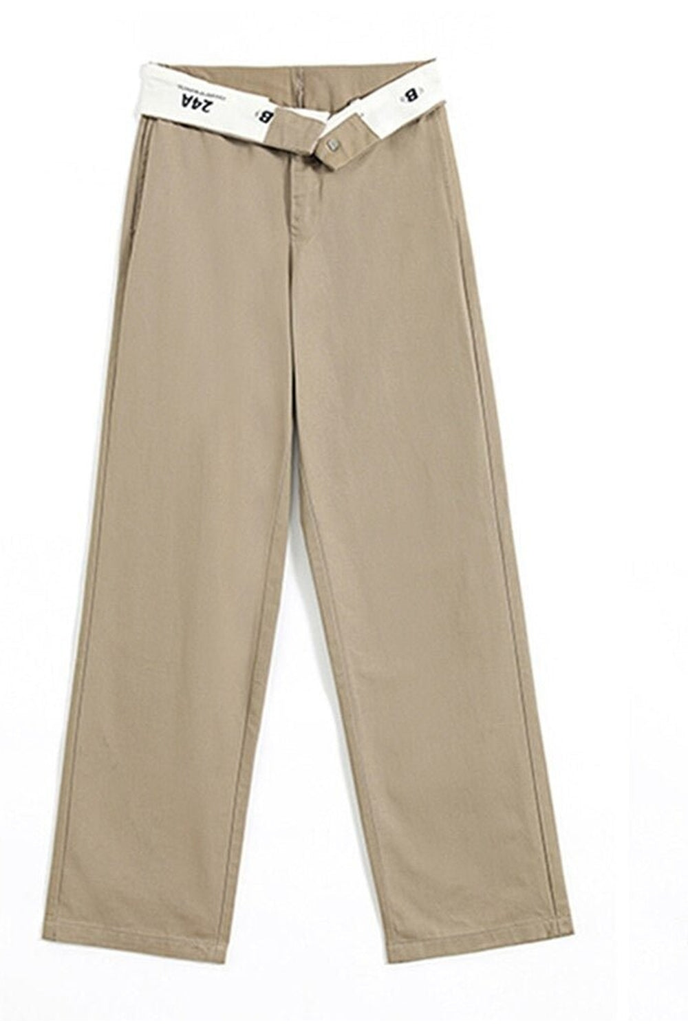 Y2k High Waist Pants Pockets Loose High Street