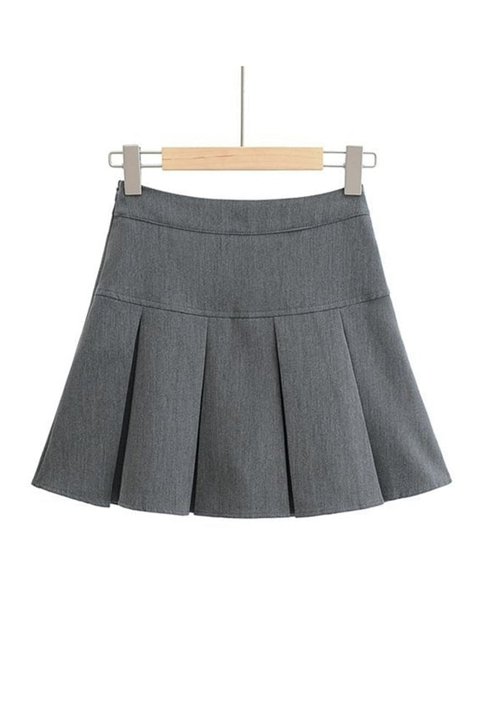 Y2k High Waist Pleated Mini Skirt
