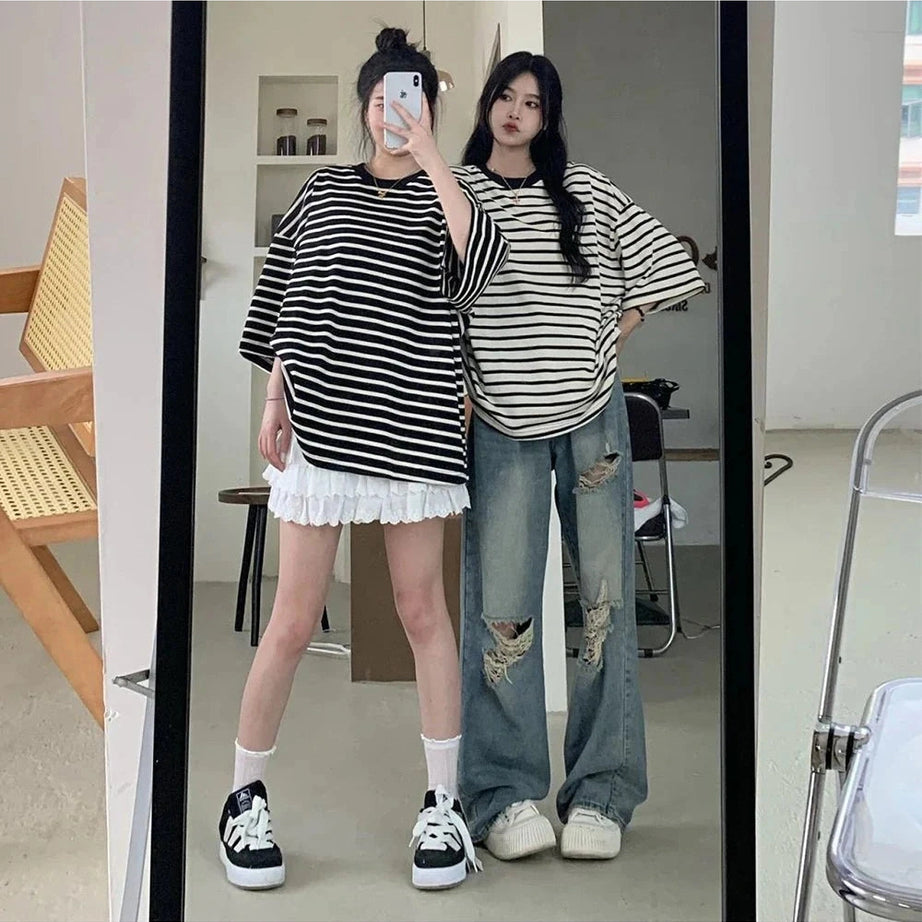 Y2k Hole-punched High Waist Jeans