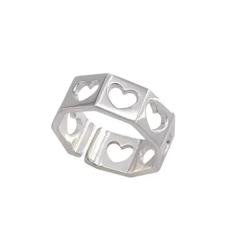 Y2k Hollow Heart Ring