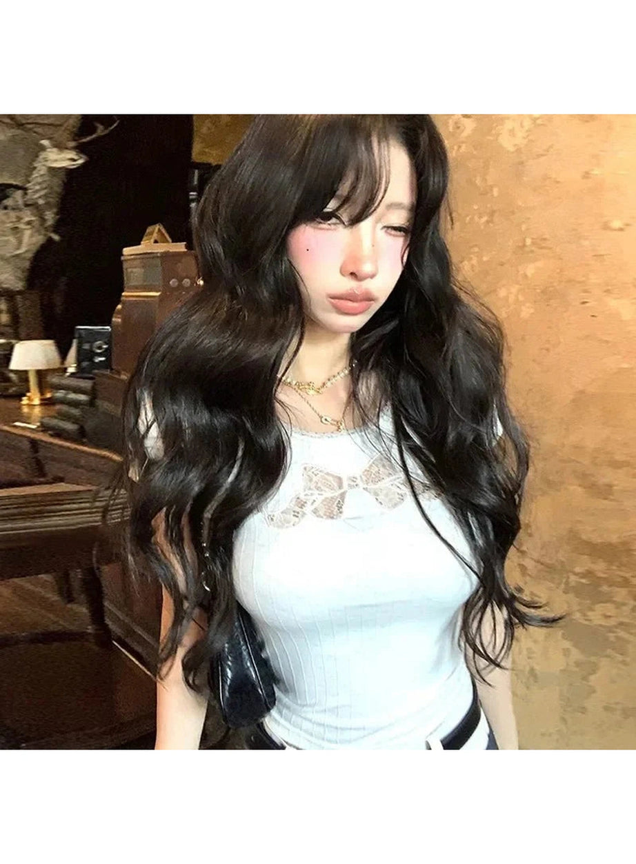 Y2k Hollow Out Cotton Top