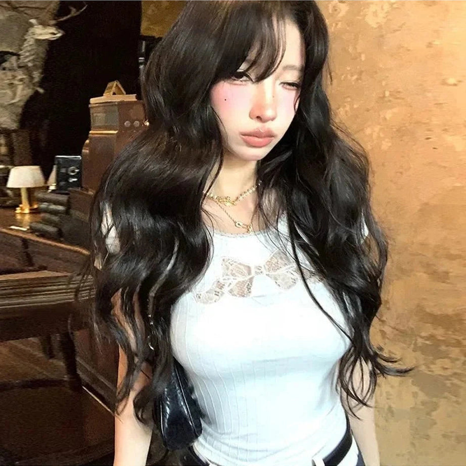 Y2k Hollow Out Cotton Top