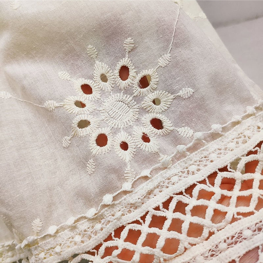 Y2k Hollowed-out Embroidered Long Skirt