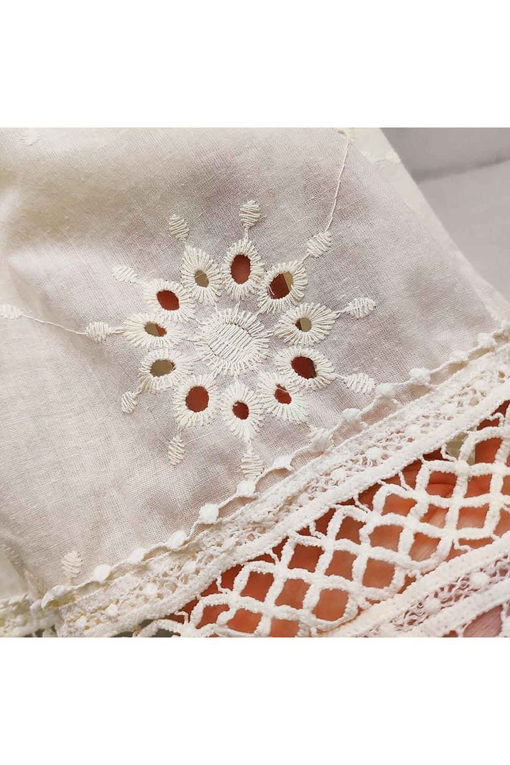 Y2k Hollowed-out Embroidered Long Skirt