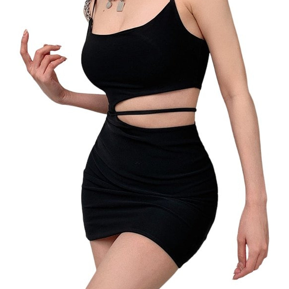 Y2k Hot Bodycon Spaghetti Strap Mini Dress