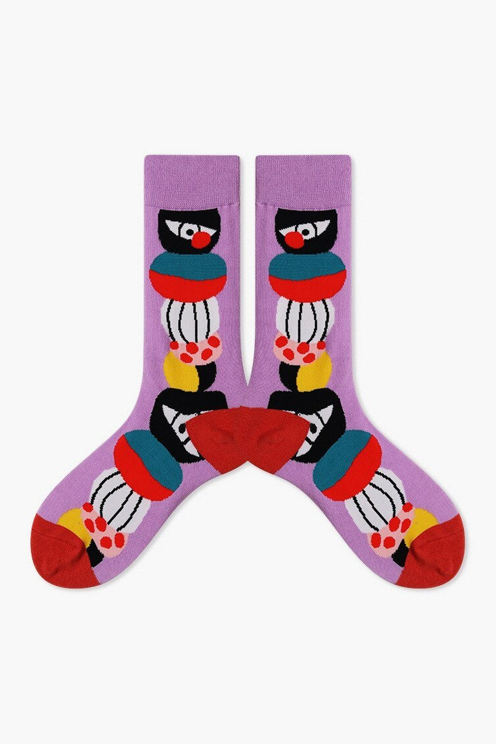Y2k Indie Aesthetic Creative Abstract Socks